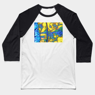 Particle tracks (A138/0006) Baseball T-Shirt